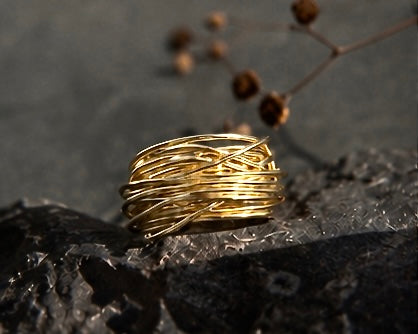 Anillo de Bronce hecho a mano - Trival