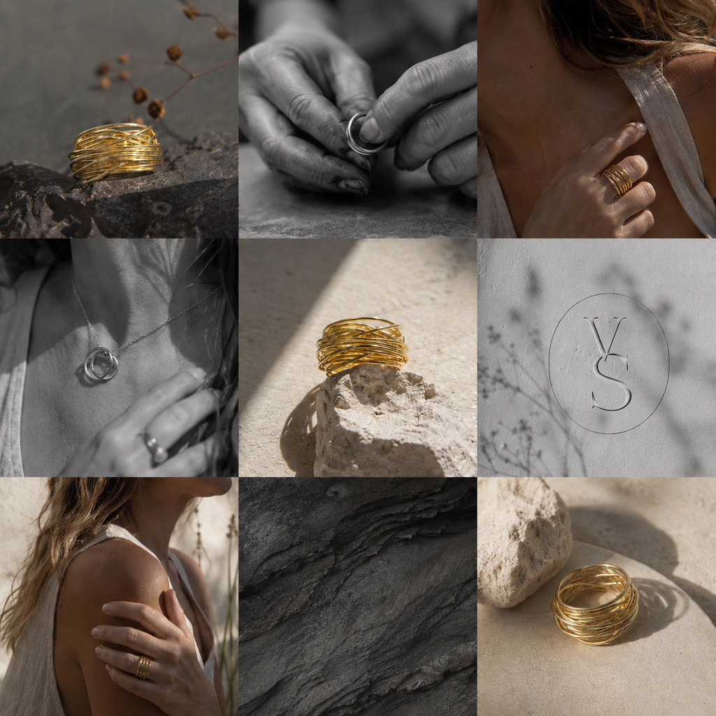 Anillo de Bronce hecho a mano - Trival