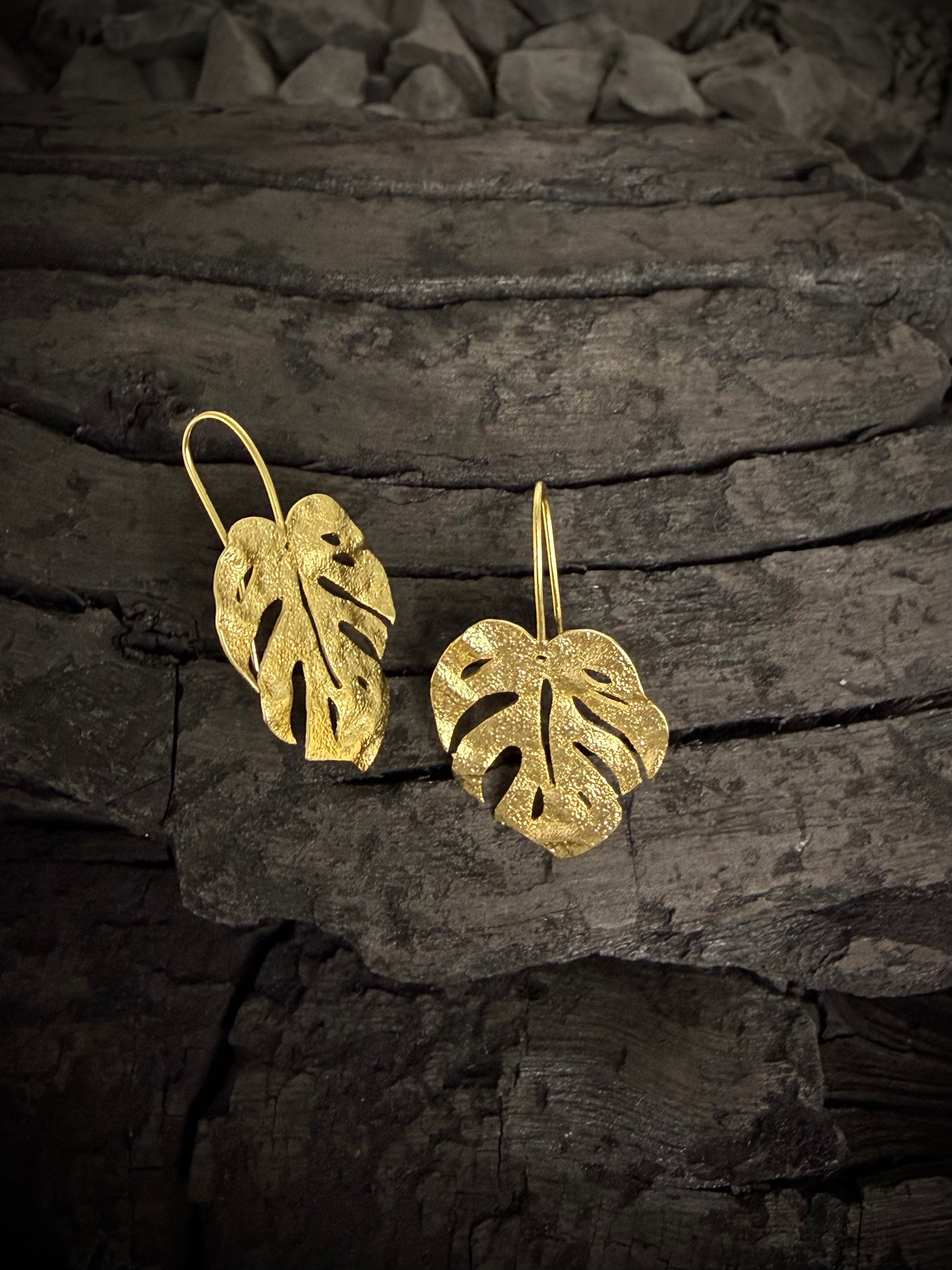 Aros bañados en oro -Monin