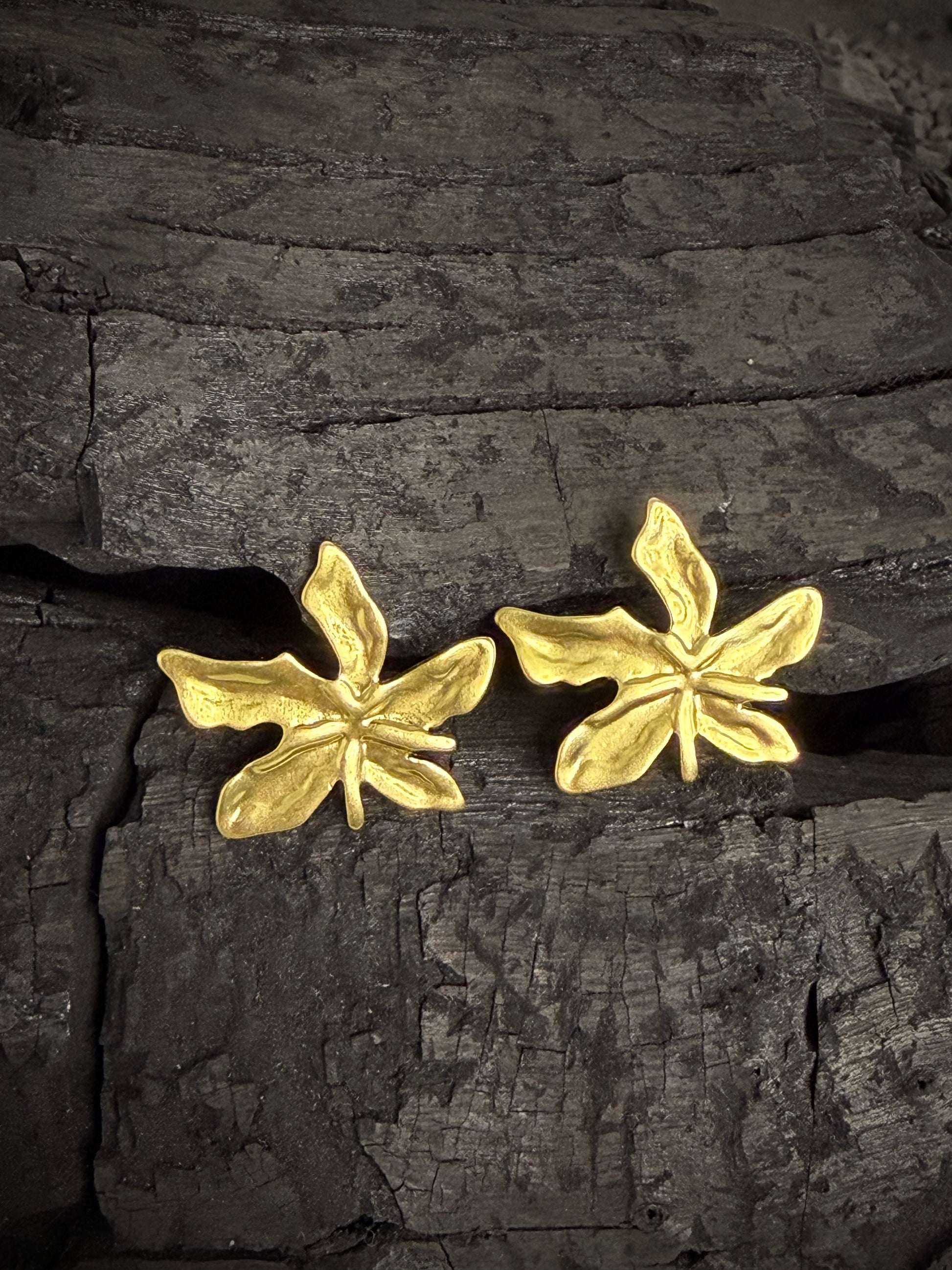 Aros bañados en oro -Arce