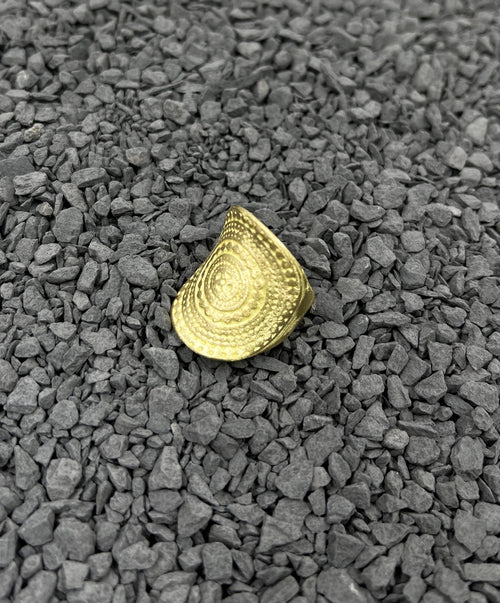 Anillo de bronce joya artesanal - TURCO